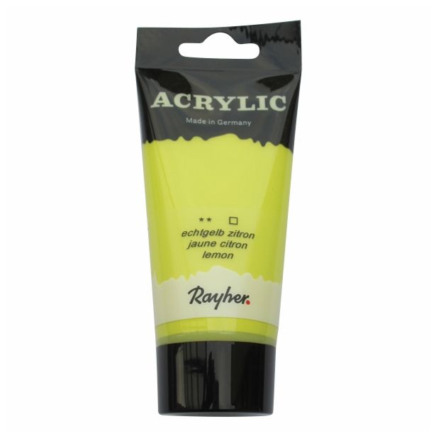 BARVA RAYHER AKRILNA 75 ML RUMENA ARTISTS