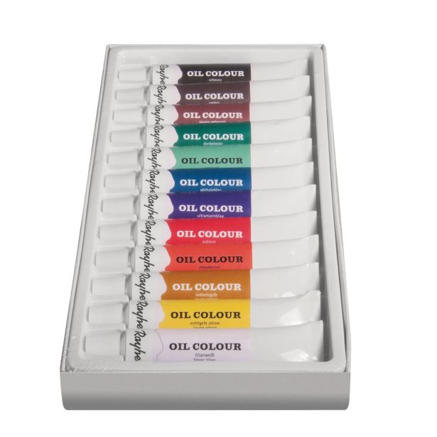 BARVA RAYHER SET OLJNIH BARV ARTIST' S 12X12 ML