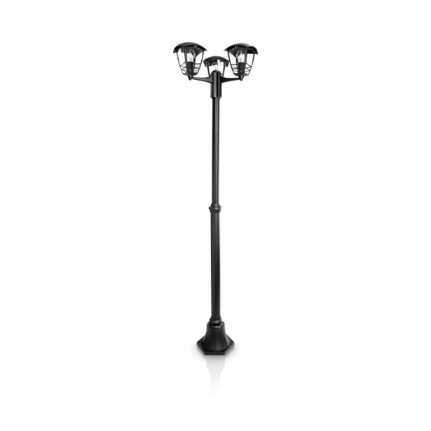 STOJEČA VRTNA SVETILKA PHILIPS 15385/30/16 CREEK 3X60W E27 ČRN