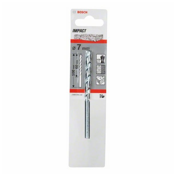 SVEDER ZA KAMEN DIN 8039 BOSCH 7X60/100 MM IMPACT