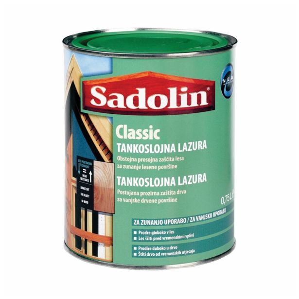 TANKOSLOJNI PREMAZ SADOLIN CLASSIC 2 BOR 0.75 L