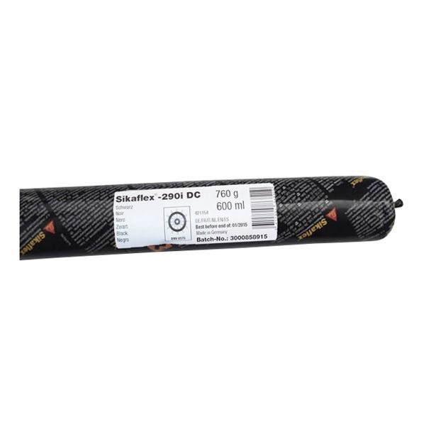 TESNILNA MASA MARINE SIKAFLEX-290I DC ČRN 600 ML