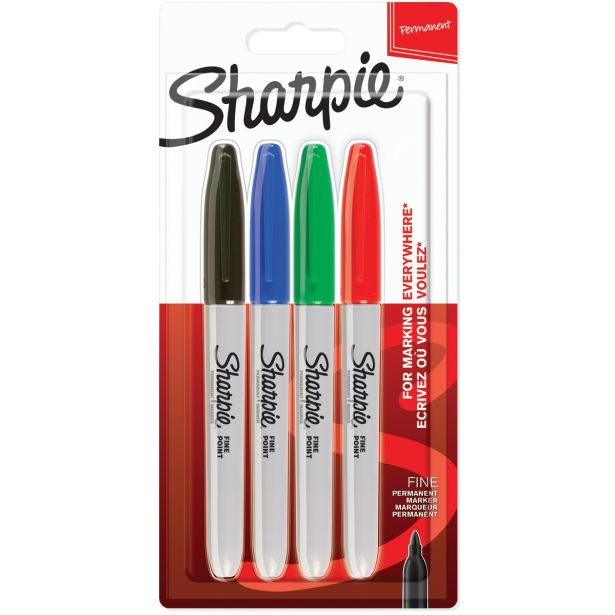 USTVARJALNI SET SHARPIE MARKER SHARPIE FINE 4/1 BASIC