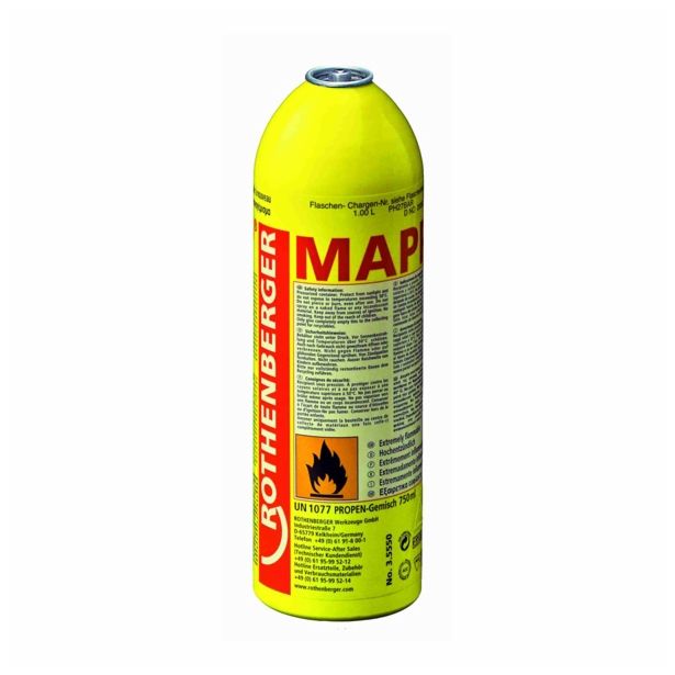 VARILNI PRIBOR ROTHENBERGER KARTUŠA MAPP GAS 750 ML