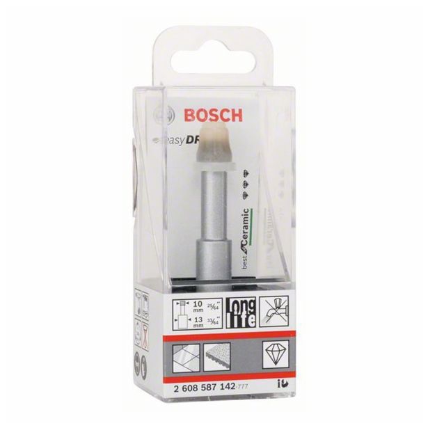 VEČNAMENSKI SVEDER BOSCH SVEDER 10MM ZA KERAMIKO SUHO VRTANJE