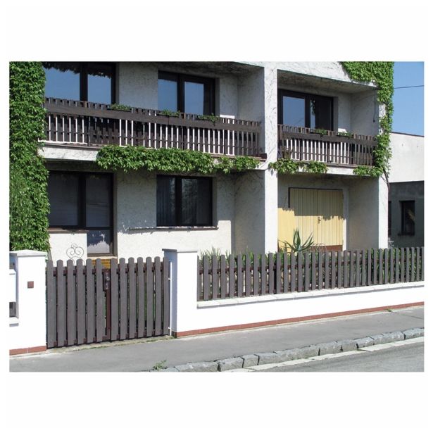 VERTIKALNA PVC DESKA CORTINAPLAST 21X78X1000 MM RJAVE BARVE