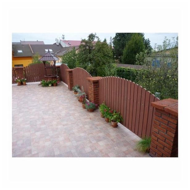VERTIKALNA PVC DESKA CORTINAPLAST 21X78X600 MM OPEČNATO RDEČE BARVE