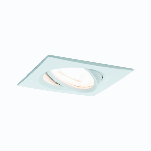 VGRADNI LED REFLEKTOR RL NOVA COIN 1X6.5W 3SDIM OKROGLA, BELA MAT/ALU GIB