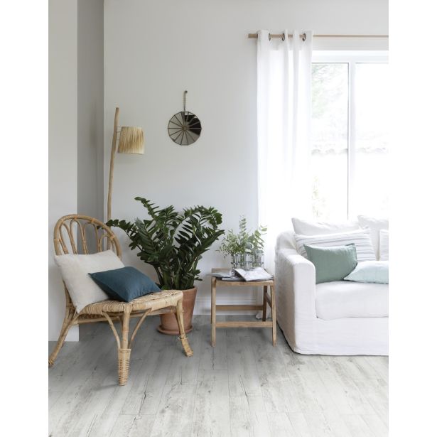 VINIL PLOŠČA, LVT SENSO CLIC PECAN BELI 0394 1239X214X4.2 MM