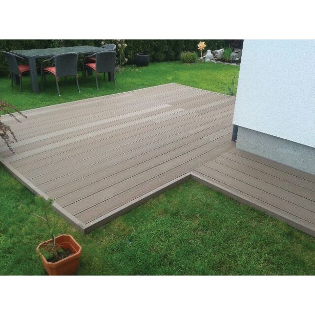 WPC DESKA ZA TERASO KAVA 2200X150X25 MM