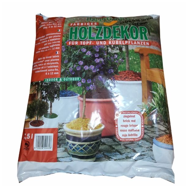 ZASTIRKA HAPPY GARDEN LESNI SEKANCI OKRASNI 7.5 L OPEČNO-RDEČI