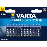 ALKALNI BATERIJSKI VLOŽEK VARTA LR03 AAA 12/1 LONGLIFE POWER