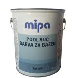 BARVA ZA BAZEN MIPA POOL RUC 5KG RAL.: 9010 BELA