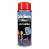 BARVNI SPREJ COLORWORKS ALKID RAL.: 3000 400 ML RDEČA