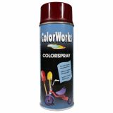 BARVNI SPREJ COLORWORKS ALKID RAL.: 3005 400 ML BORDO RDEČ