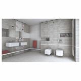 BORDURA ZA KERAM.PLOŠČICE CERAMICA COLOR CITY INOX 1.5X75
