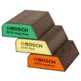 BRUSNA GOBICA BOSCH 69X97X26 MM 3-DELNI SET POŠEVNA