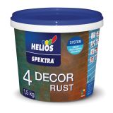DEKORATIVNA BARVA HELIOS SPEKTRA DECOR RUST 1.5 KG