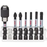 GRT VIJAČNIH NASTAVKOV BOSCH 7 DELNA PH+PZ+TORX 50 MM IMPACT CONTROL