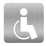 KOPALNIŠKA GALANTERIJA KOIN OZNAKA ZA WC INVALID