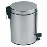 KOŠ ZA SMETI MSV S PEDALKO, 20 L, INOX