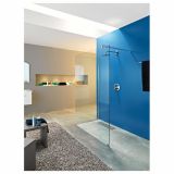 KOTNA KABINA ZA PRHANJE KOLPA SAN TK OPEN 120X90/K CORONA SILVER BRILL PROZORNA
