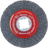 KROŽNA ŽIČNA ŠČETKA BOSCH 115 MM 0.3 MM X-LOCK