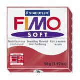 MODELIRNA MASA, PLASTELIN FIMO SOFT 26, T.RDEČA 56 G