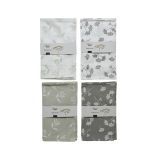 NAMIZNI TEKAČ DECORIS 40X140 CM,RAZLIČNI MOTIVI BELO SIV