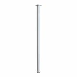 NOGA ZA POHIŠTVO HETTICH DIY 24X24X800 MM SREBRNA