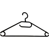 OBEŠALNIK/STOJALO CORONET OBEŠALNIK ZA OBLEKO 10/1 42.5 CM