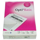 PAPIR ZA TISKANJE IN FOTOKOPIRANJE A4 80GR OL OPTI BASIC  500 LISTOV/1KOS