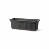 PE ZUNANJE KORITO PLASTIME RIALTO 50 CM ANTRACIT
