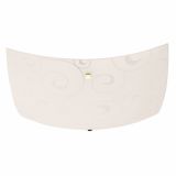 PLAFONJERA LUXEM ORIENT S AS PESS-252 BELA 400X400 2X60W E27