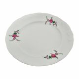 PLITVI KROŽNIK KRZYSZTOF 25 CM FRYDERIKA S3607/M ROŽICE