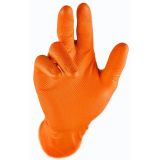 ROKAVICE ZA ENKRATNO UPORABO GRIPPAZ ORANŽNE 246 4/1 ŠT. XL