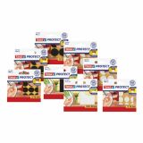SAMOLEPILNI IZDELEK TESA PRAVOKOTNA FILC PODLOŽKA RJAVA 100 MM :80 MM