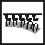 SAMOPRITDILNI BRUSNI LIST BOSCH 10-DELNI SET C430 RDEČ 80X133 MM P80 8 LUKENJ