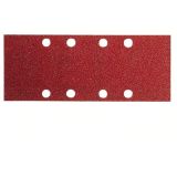 SAMOPRITDILNI BRUSNI LIST BOSCH 10-DELNI SET C430 RDEČ 93X185 MM G100 8 LUKENJ