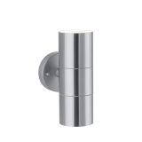 STENSKA VRTNA SVETILKA FLAME 2XGU10 INOX MAX. 2X35W