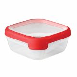 VEČNAMENSKA DOZA CURVER 0.75 L 15X15X6.5 CM RDEČA