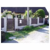 VERTIKALNA PVC DESKA CORTINAPLAST 21X78X1000 MM RJAVE BARVE