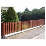 VERTIKALNA PVC DESKA CORTINAPLAST 21X78X1200 MM OPEČNATO RDEČE BARVE