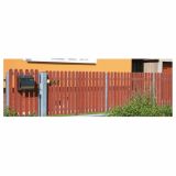 VERTIKALNA PVC DESKA CORTINAPLAST 21X78X600 MM OPEČNATO RDEČE BARVE