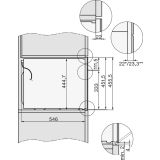 VGRADNA PARNA PEČICA MIELE H 7440 BM