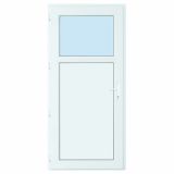 VHODNA PVC VRATA CANDO DRAVA BELA 98X208 CM D S KLJUKO