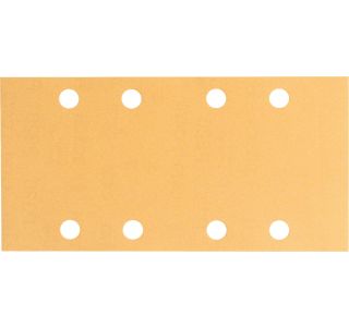 10-DELNI SET SAMOPRITRDILNIH BRUSNIH LISTOV BOSCH 93X185 MM K240 8 LUKENJ RUMENA BARVA ZA LES