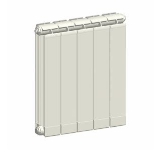 ALUMINIJASTI RADIATOR AKLIMAT MM1800 5ČL. BELI IDENT 884737