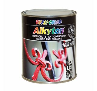 ANTIKOROZIVNI PREMAZ DUPLI-COLOR ALKYTON RUST STOP 750ML RAL 9010 BELA SIJAJ