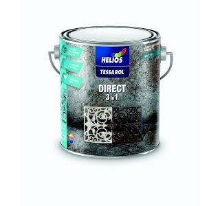 ANTIKOROZIVNI PREMAZ HELIOS TESSAROL DIRECT 3IN1 RAL 7046 SIVI 2.5 L